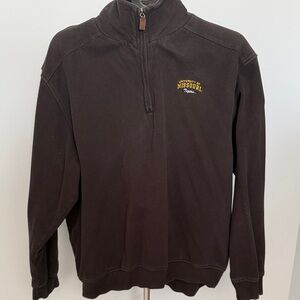 Missouri Tigers Black Quarter-Zip Sweater